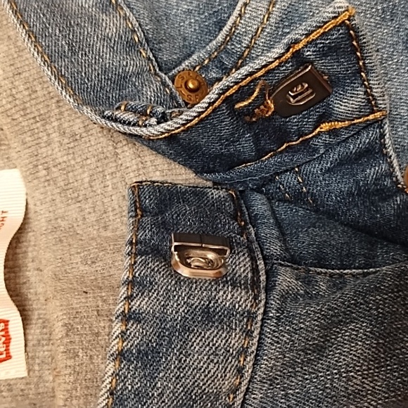 Levi's Boy's 514 Straight Leg Pull-On Jeans | 18M | Light Wash - Picture 3 of 7